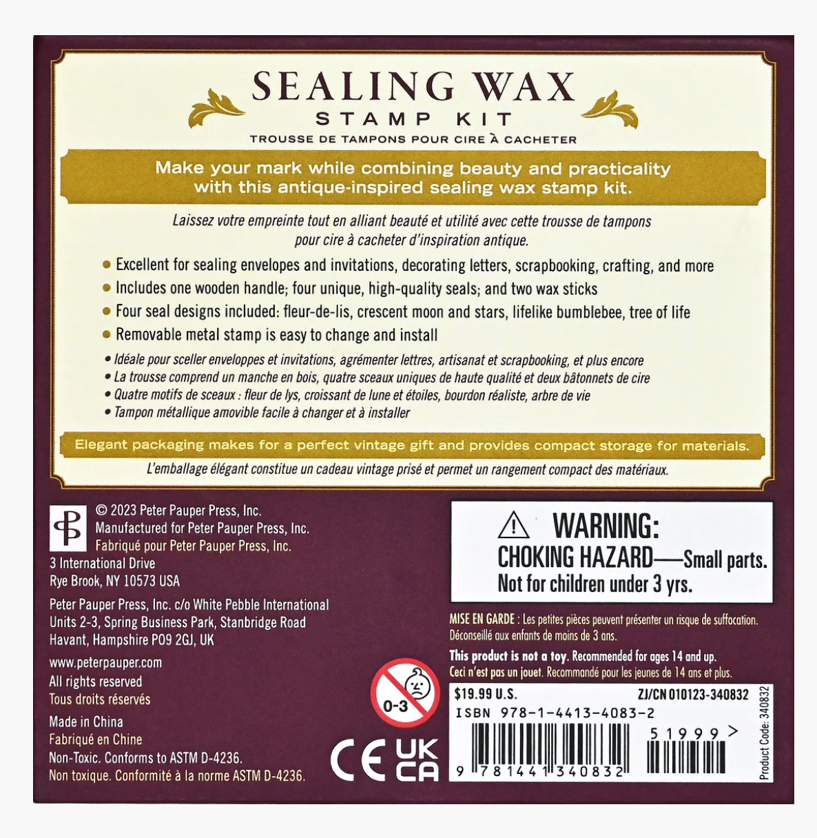 Sealing Wax Stamp Kit
