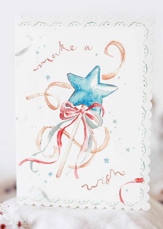 Make A Wish Greeting Card