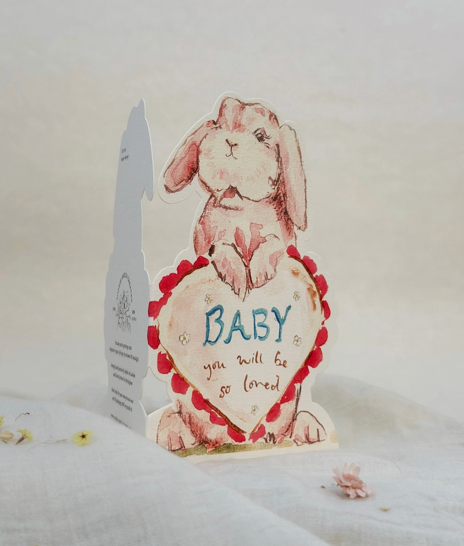 Baby Bunny Greeting Card