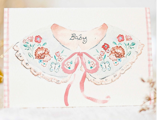 Sweet Baby Collar Greeting Card