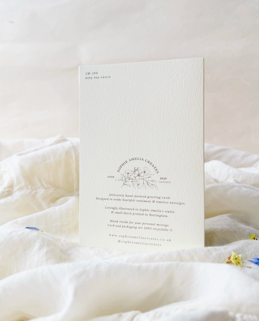 Tiny Toes Greeting Card