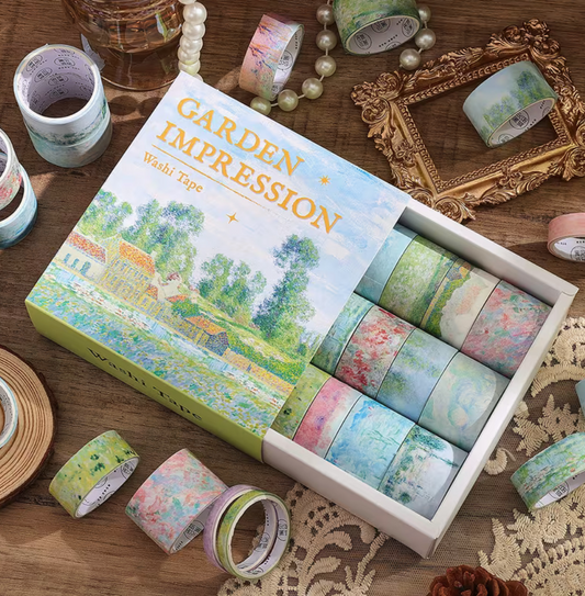 Washi Tape - Monet's Garden Impressions