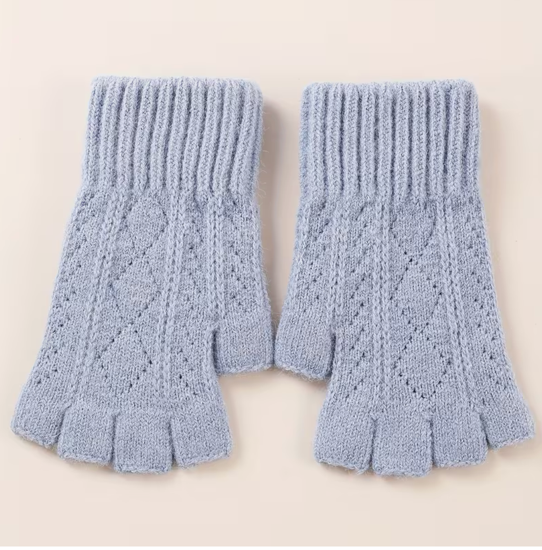 Pointelle Fingerless Glove