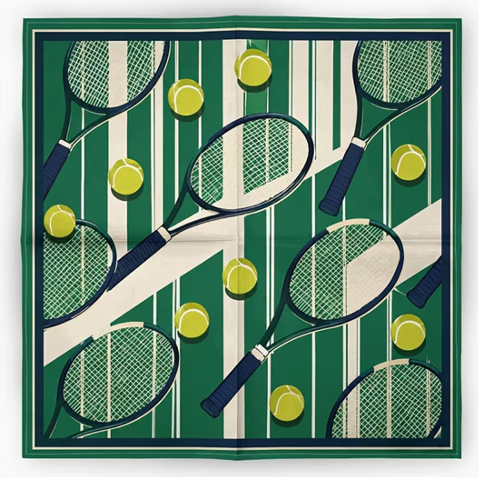 Square Scarf Racquet Club
