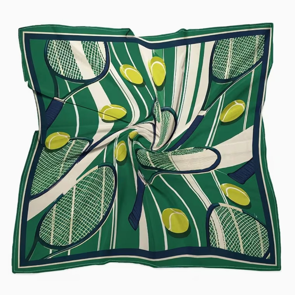 Square Scarf Racquet Club