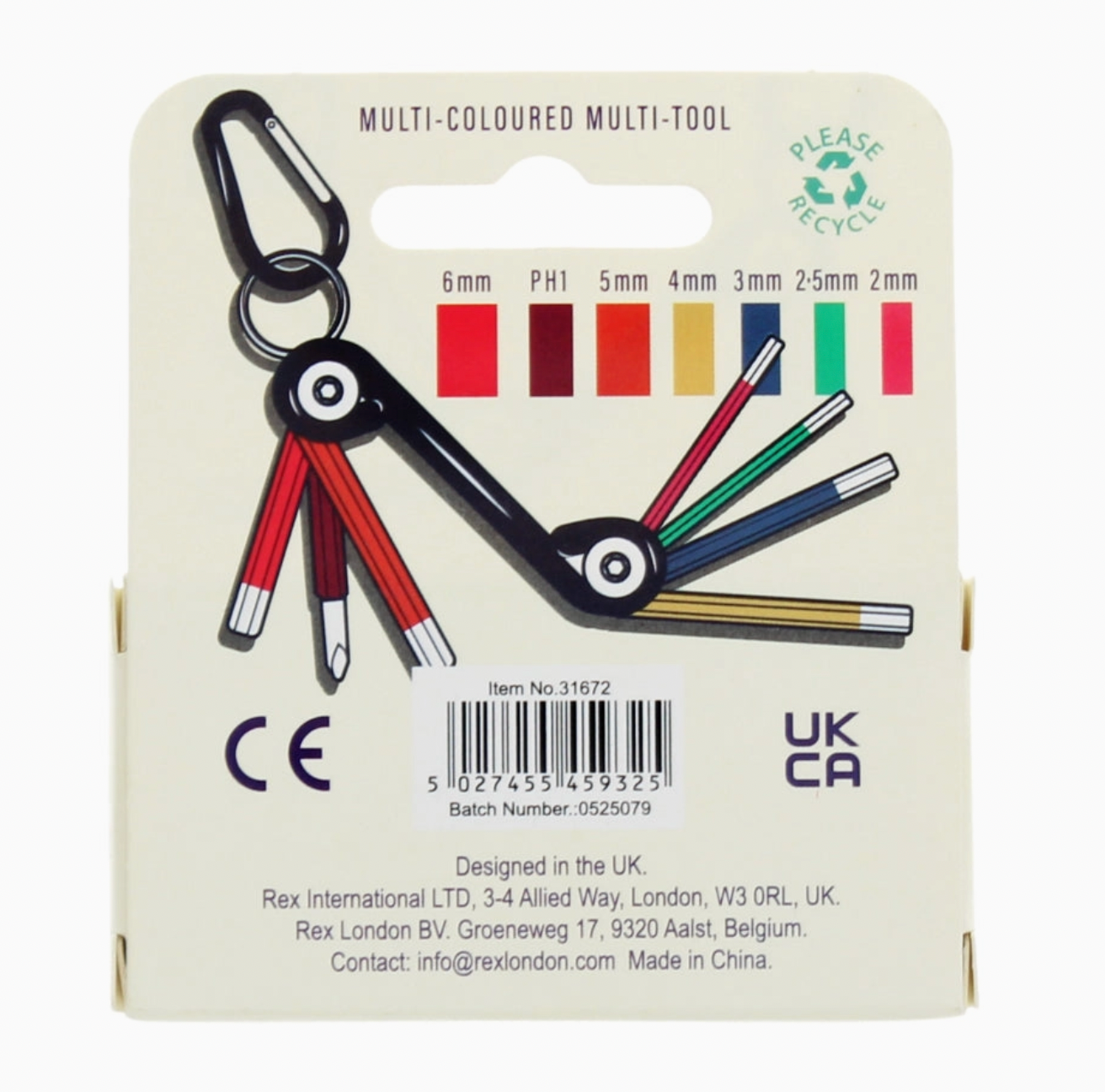 Multi Coloured Multi-Tool
