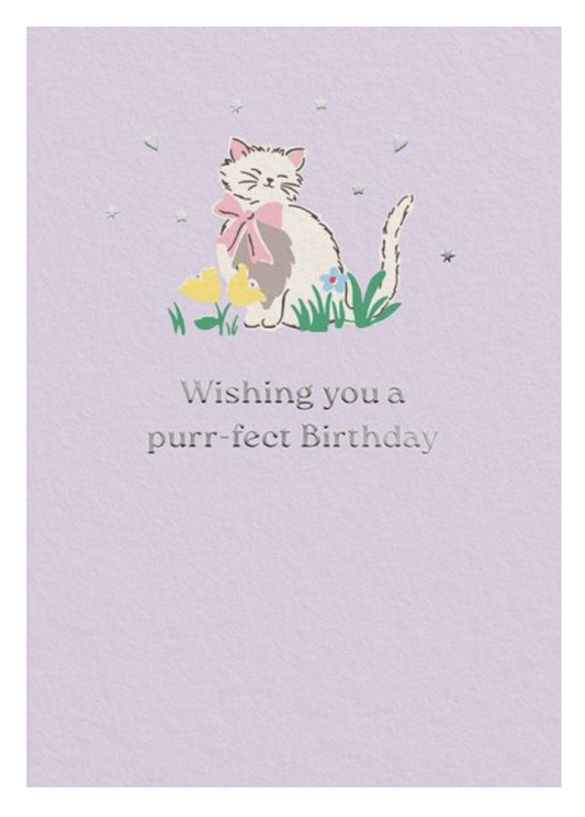 Wishing you a Purr-fect Birthday
