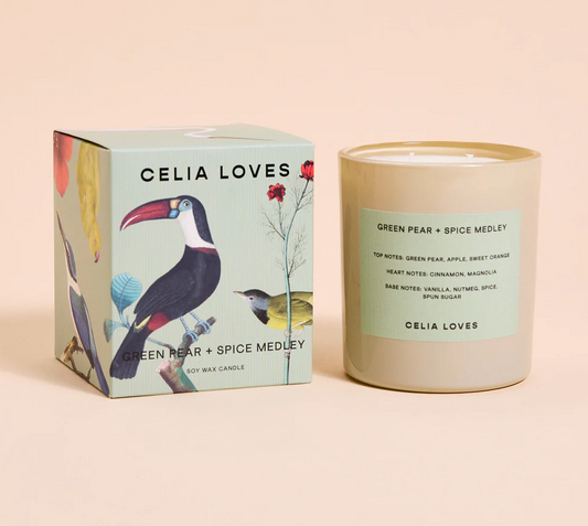 Green Pear & Spice Medley Candle