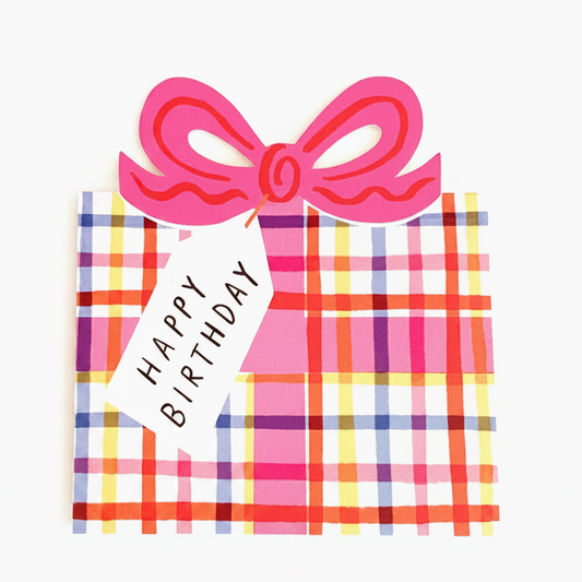 Happy Birthday Bow Greeting Card