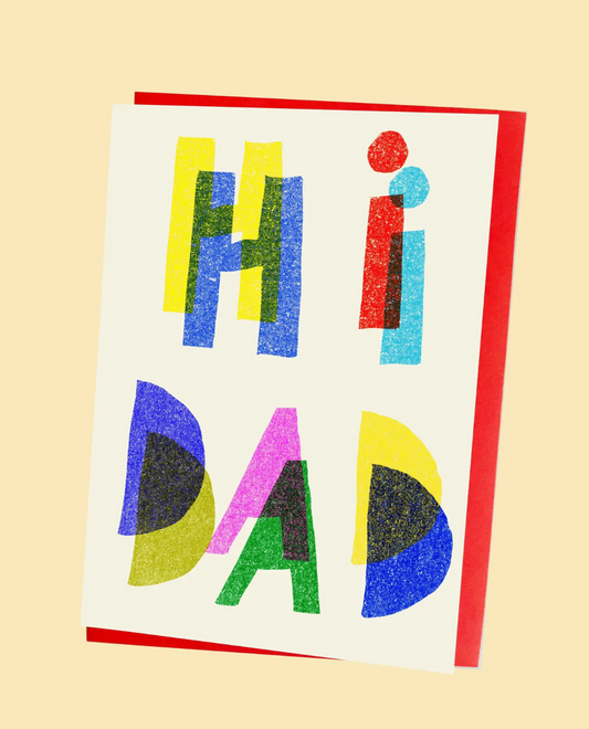 Hi Dad Greeting Card