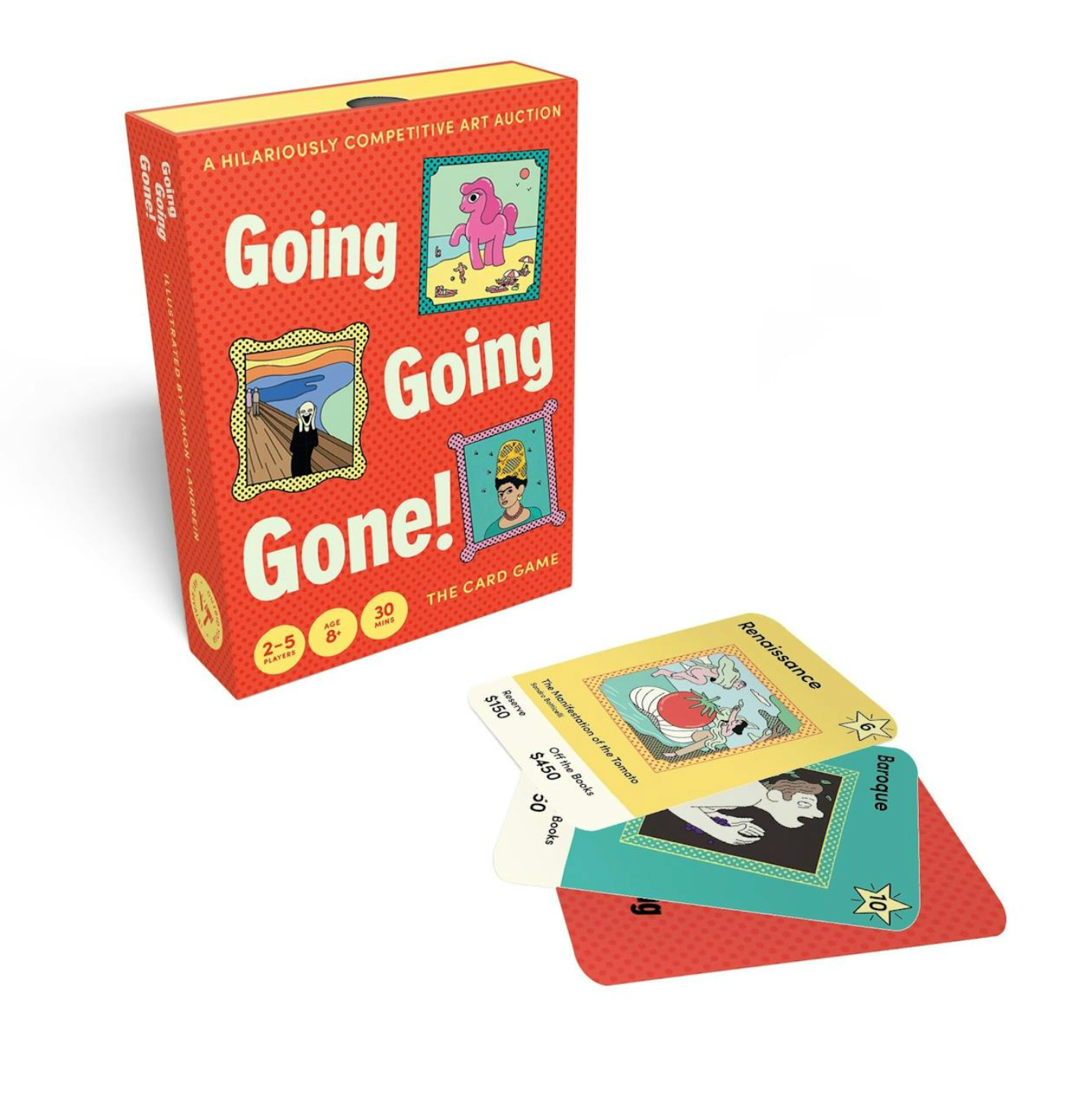 Going Going Gone! Art Auction Card Game