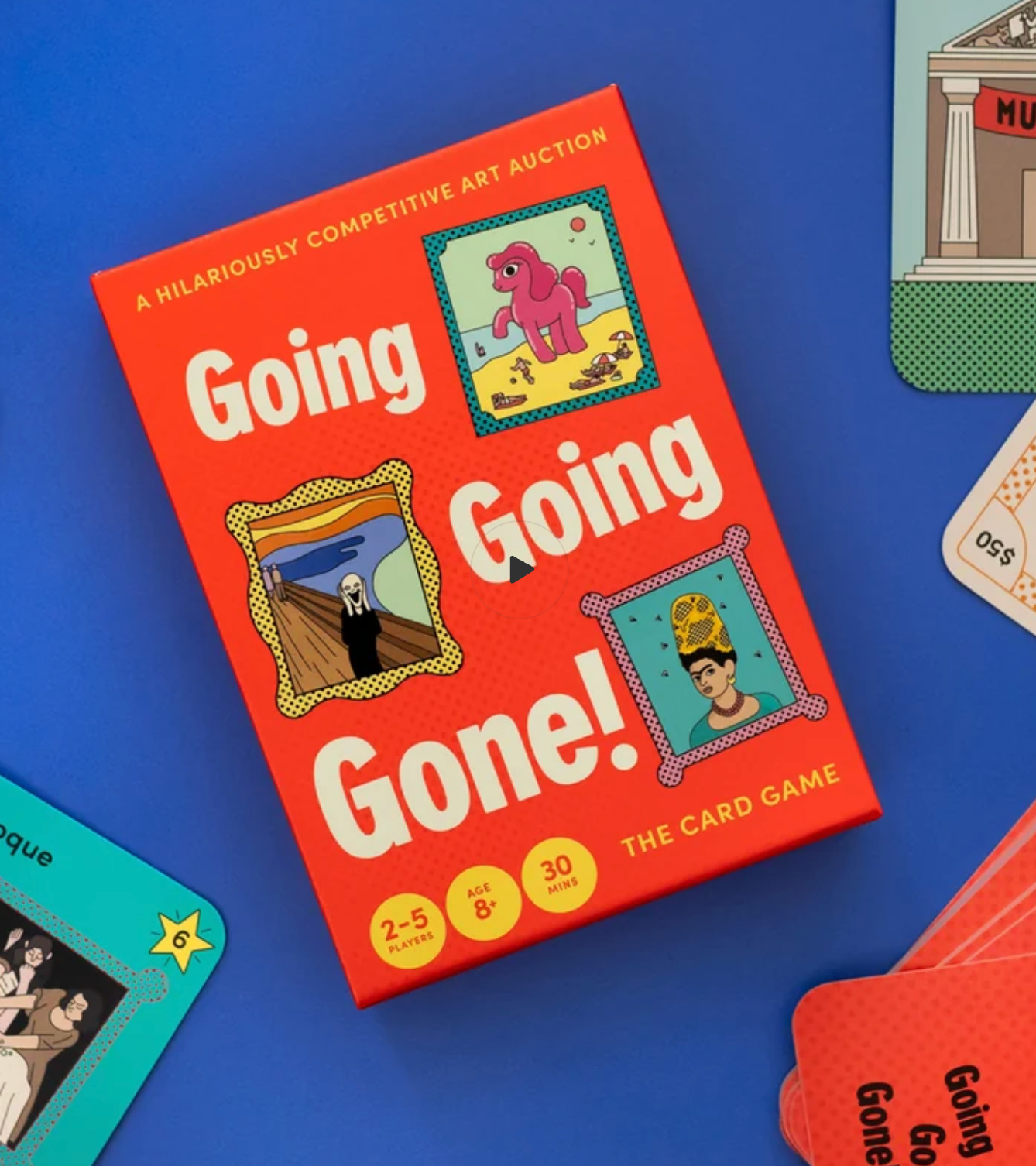 Going Going Gone! Art Auction Card Game