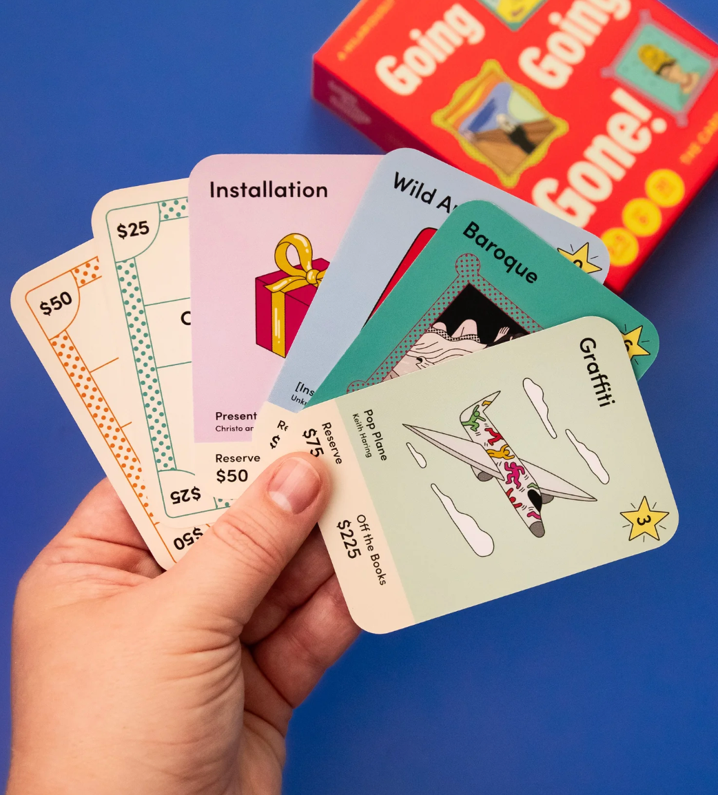 Going Going Gone! Art Auction Card Game