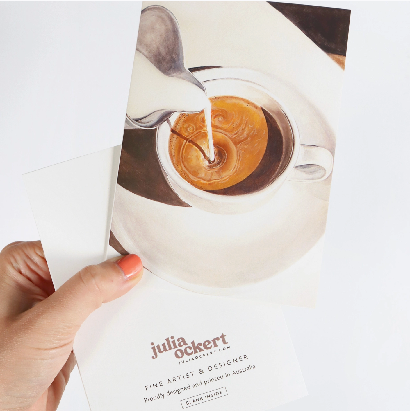 Morning Coffee Greeting Card