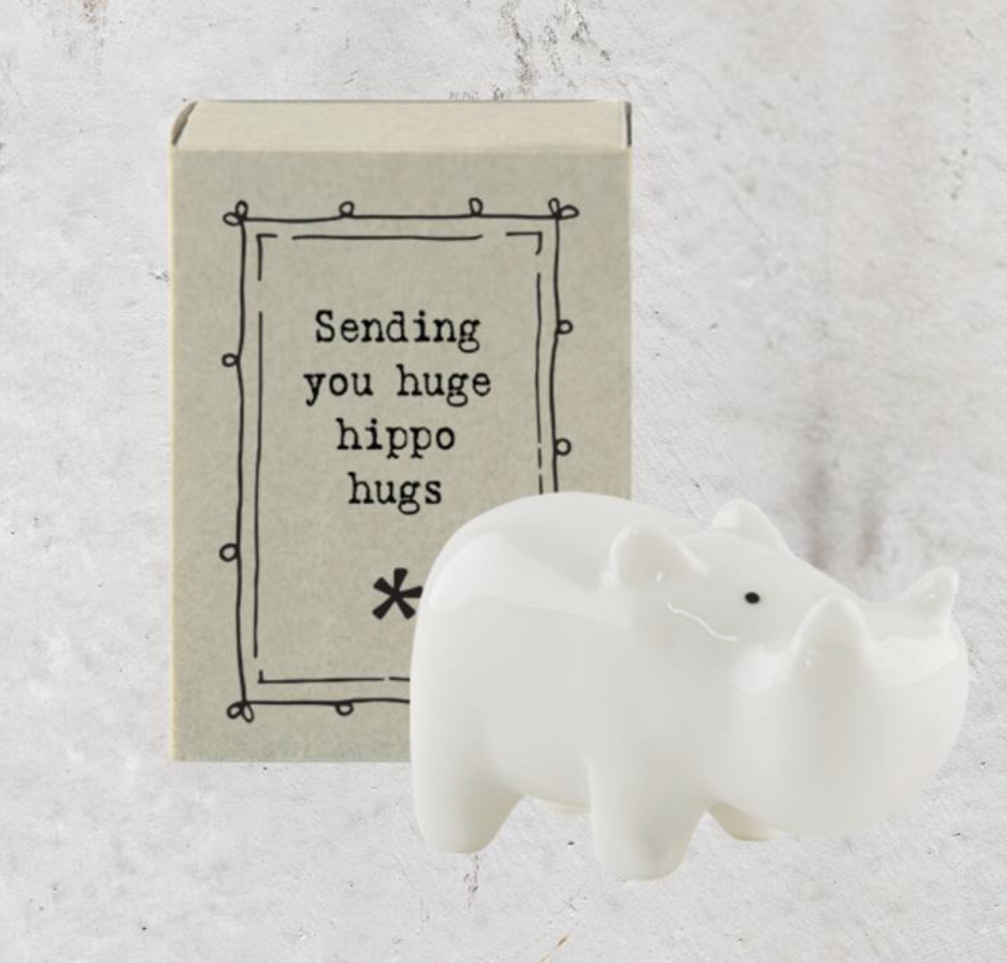 Little Porcelain Hippo