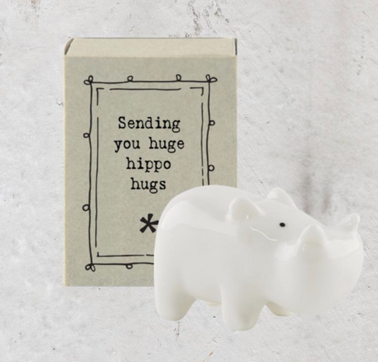 Little Porcelain Hippo