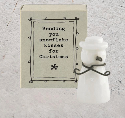 Little Porcelain Snowman