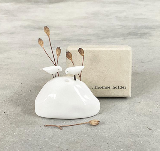 Porcelain Incense Holders Birds