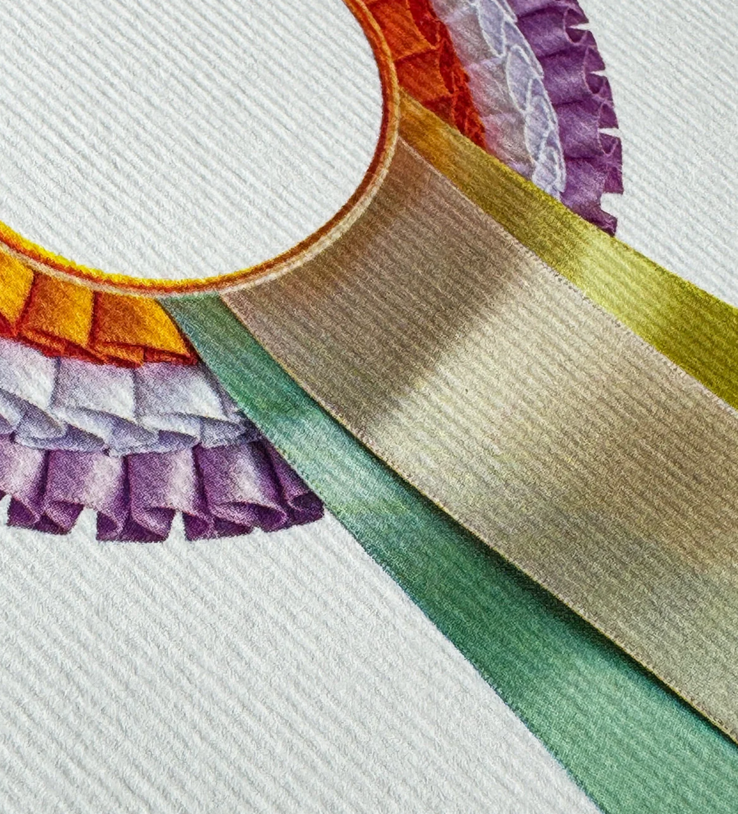 Rosette - Greeting Card