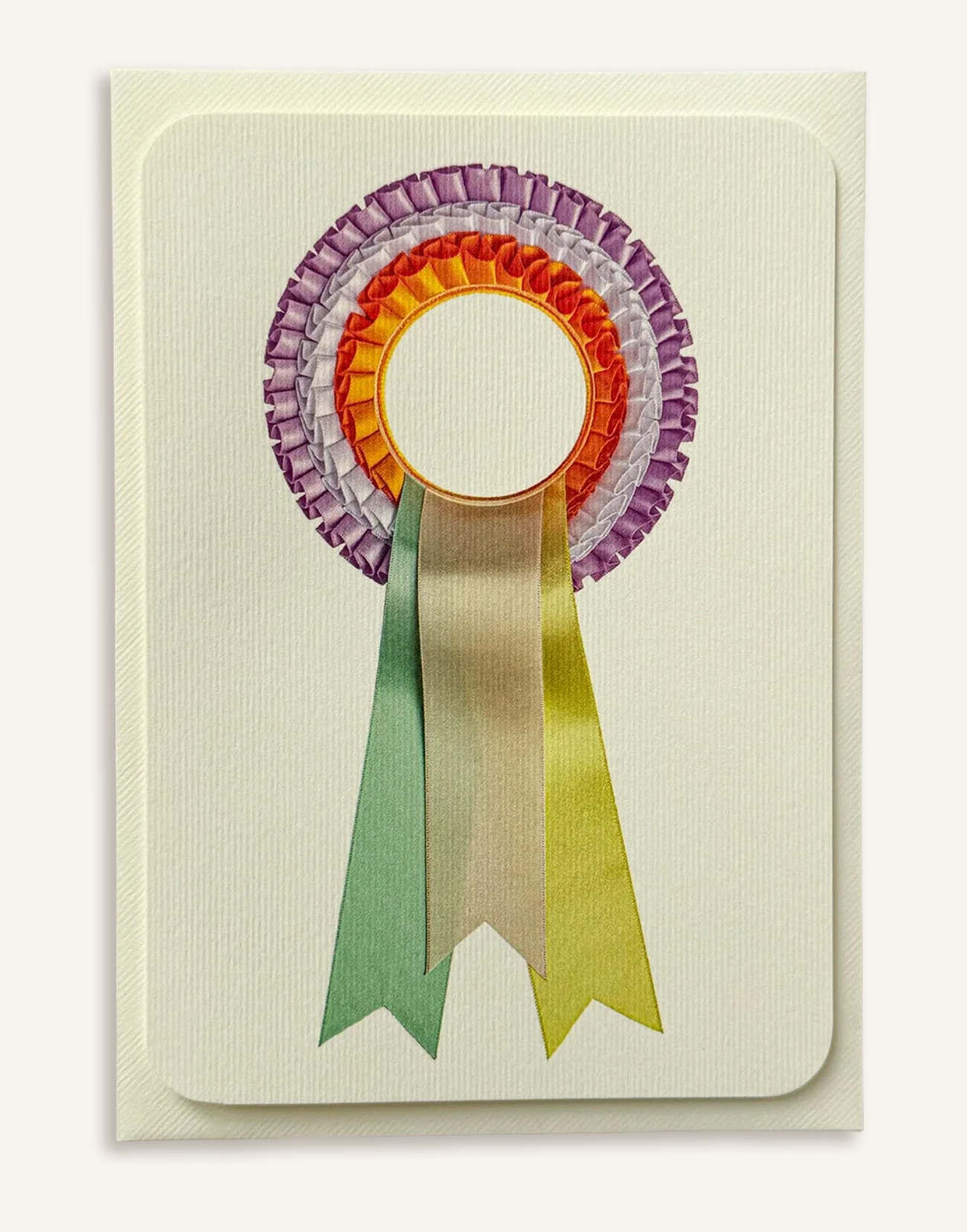 Rosette - Greeting Card