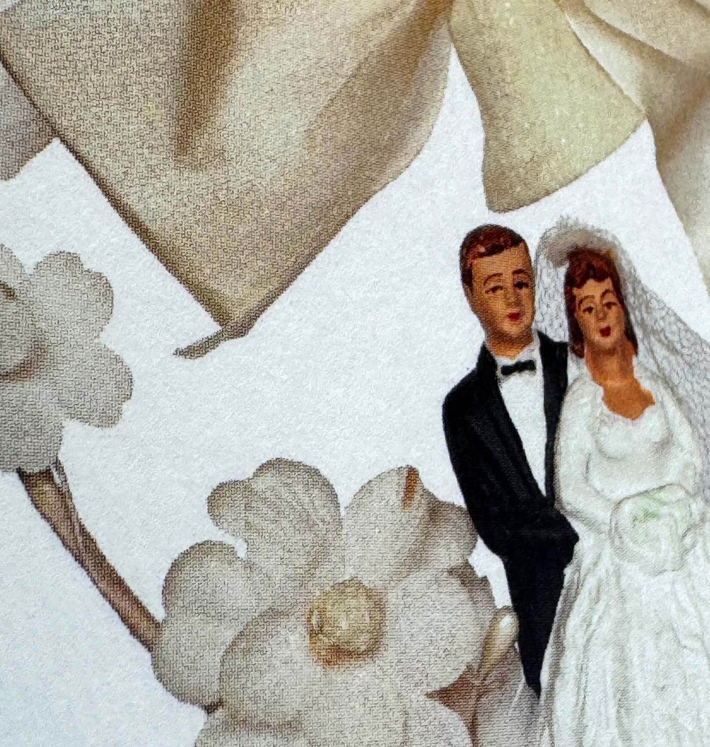 Wedding Cake Topper - Greeting Card