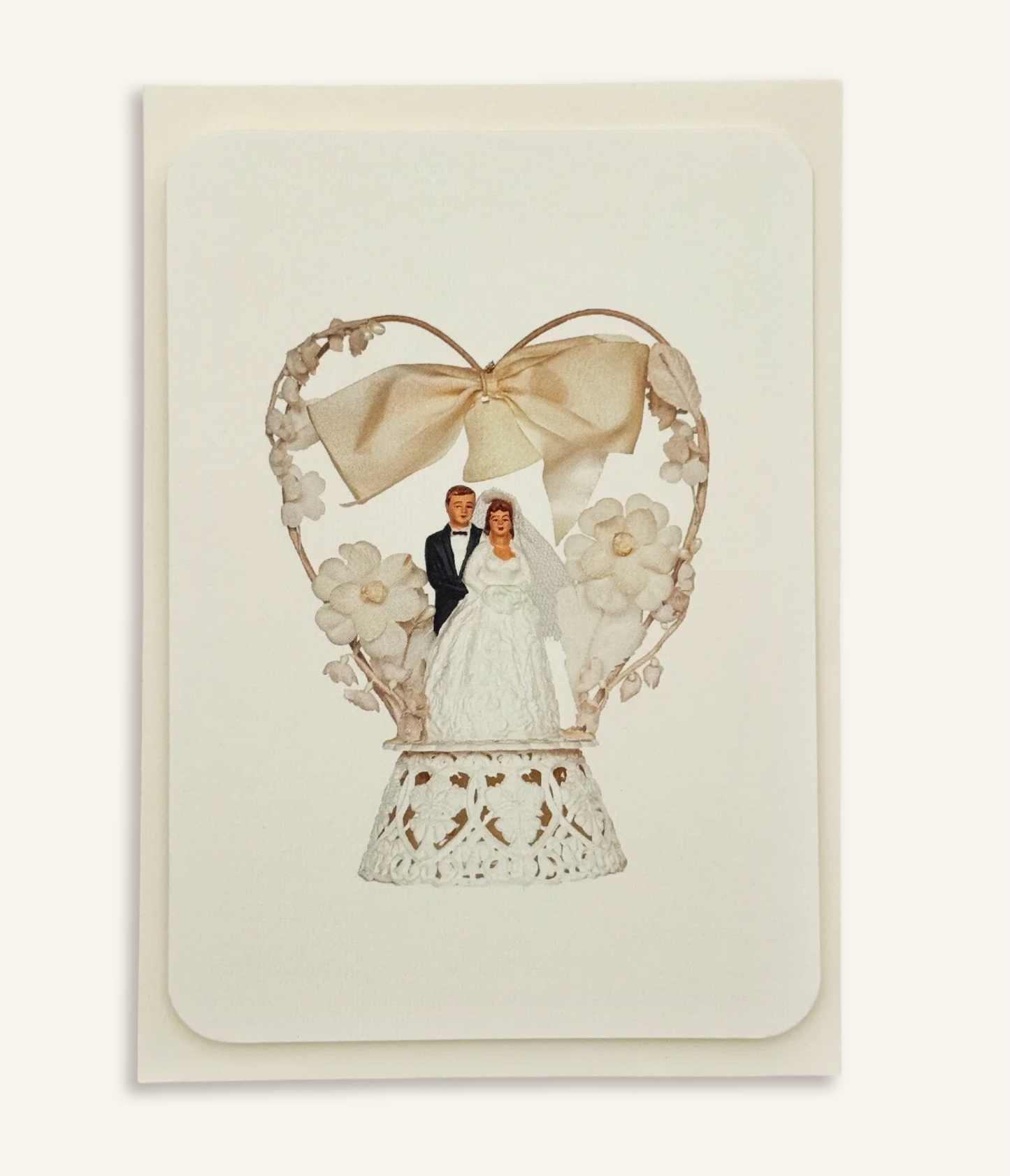 Wedding Cake Topper - Greeting Card