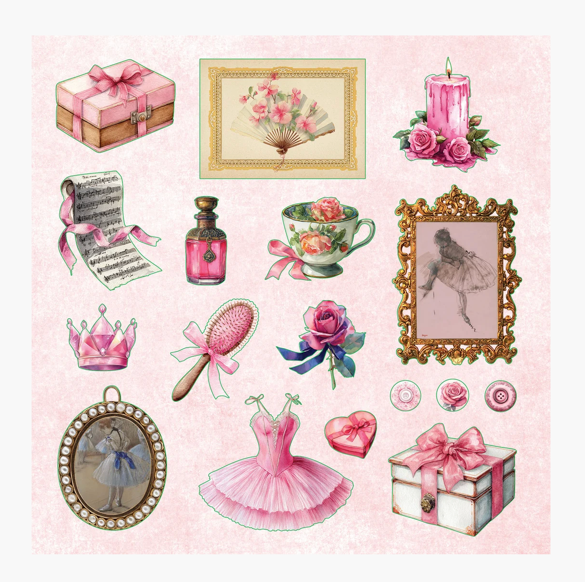 La Petite Coquette Sticker Book