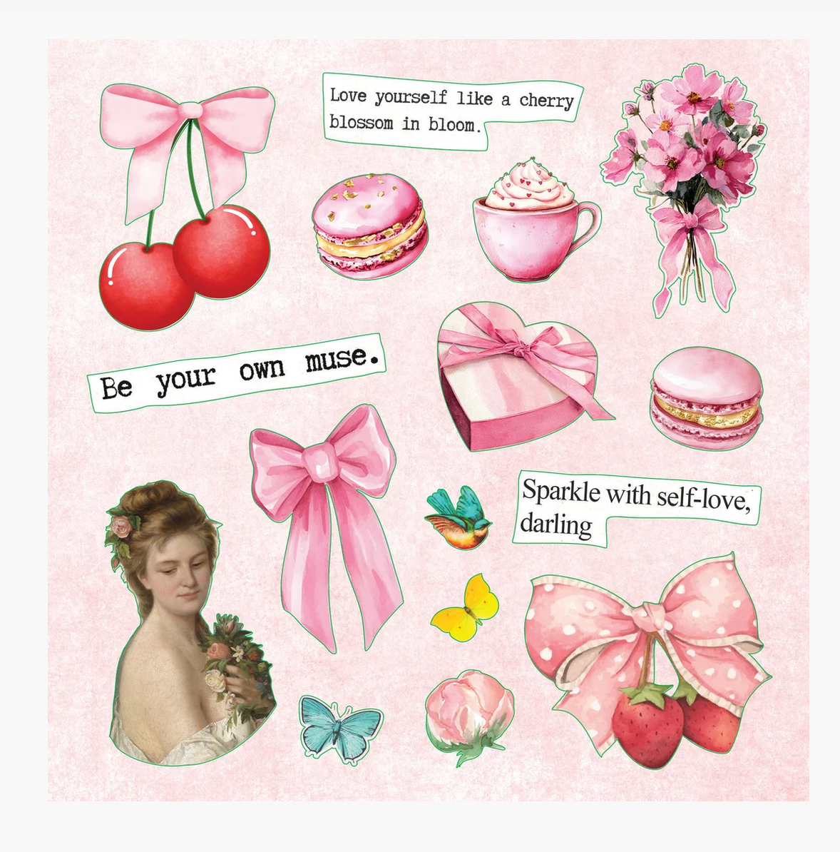 La Petite Coquette Sticker Book
