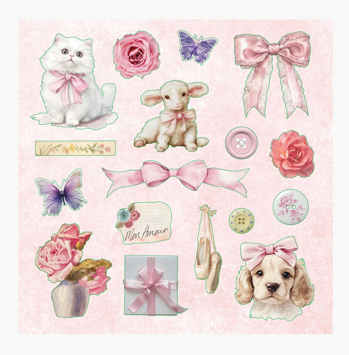 La Petite Coquette Sticker Book