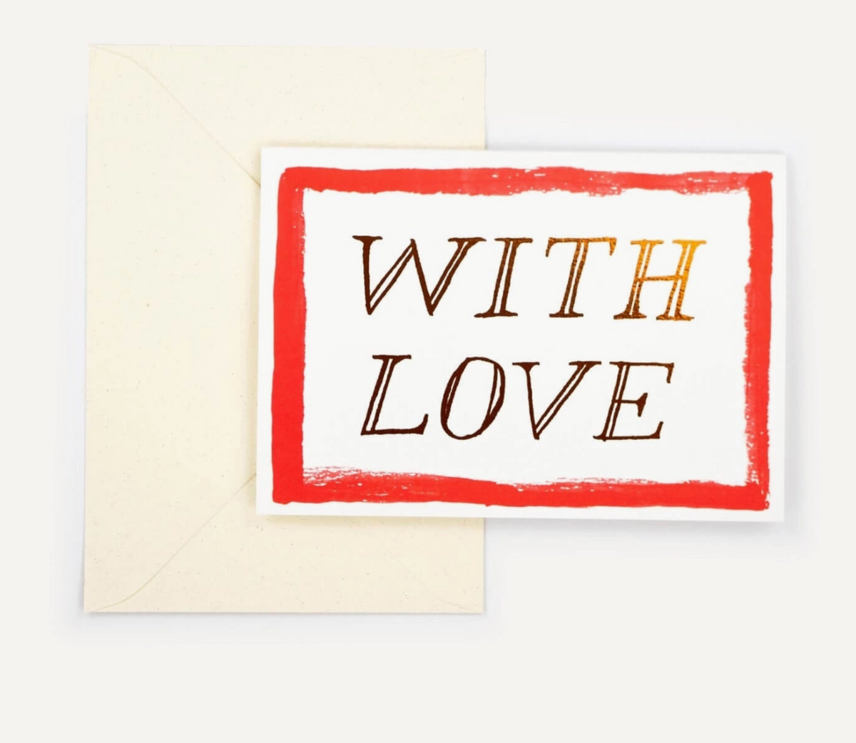 With Love Greeting Card