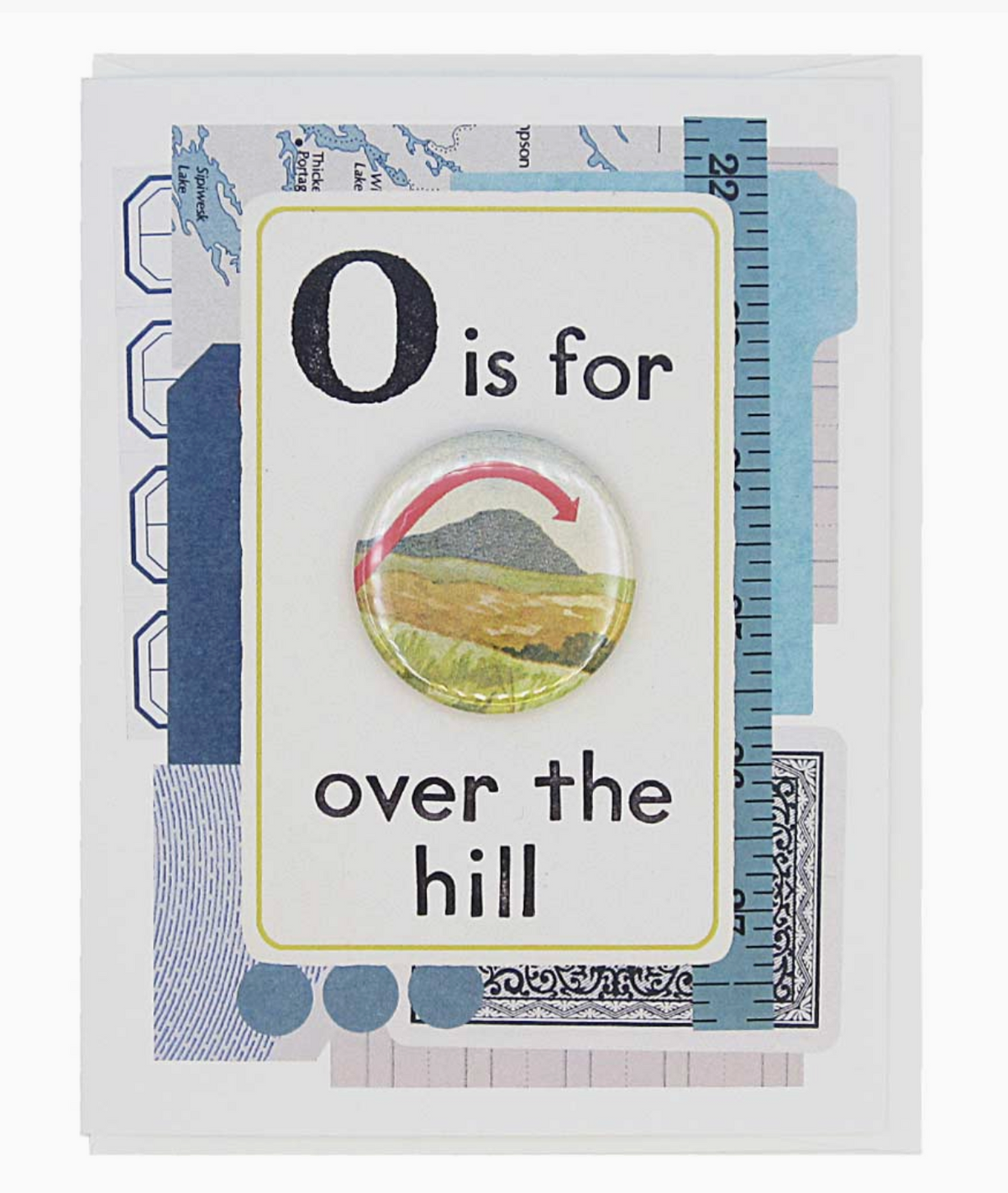 Over the Hill Card