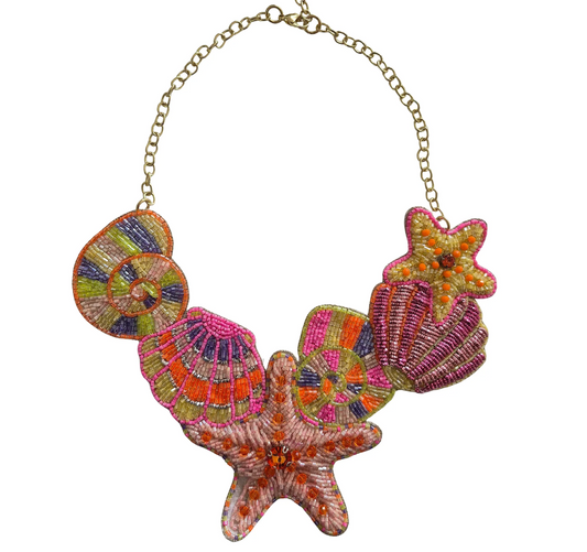 Beaded Ocean Necklace