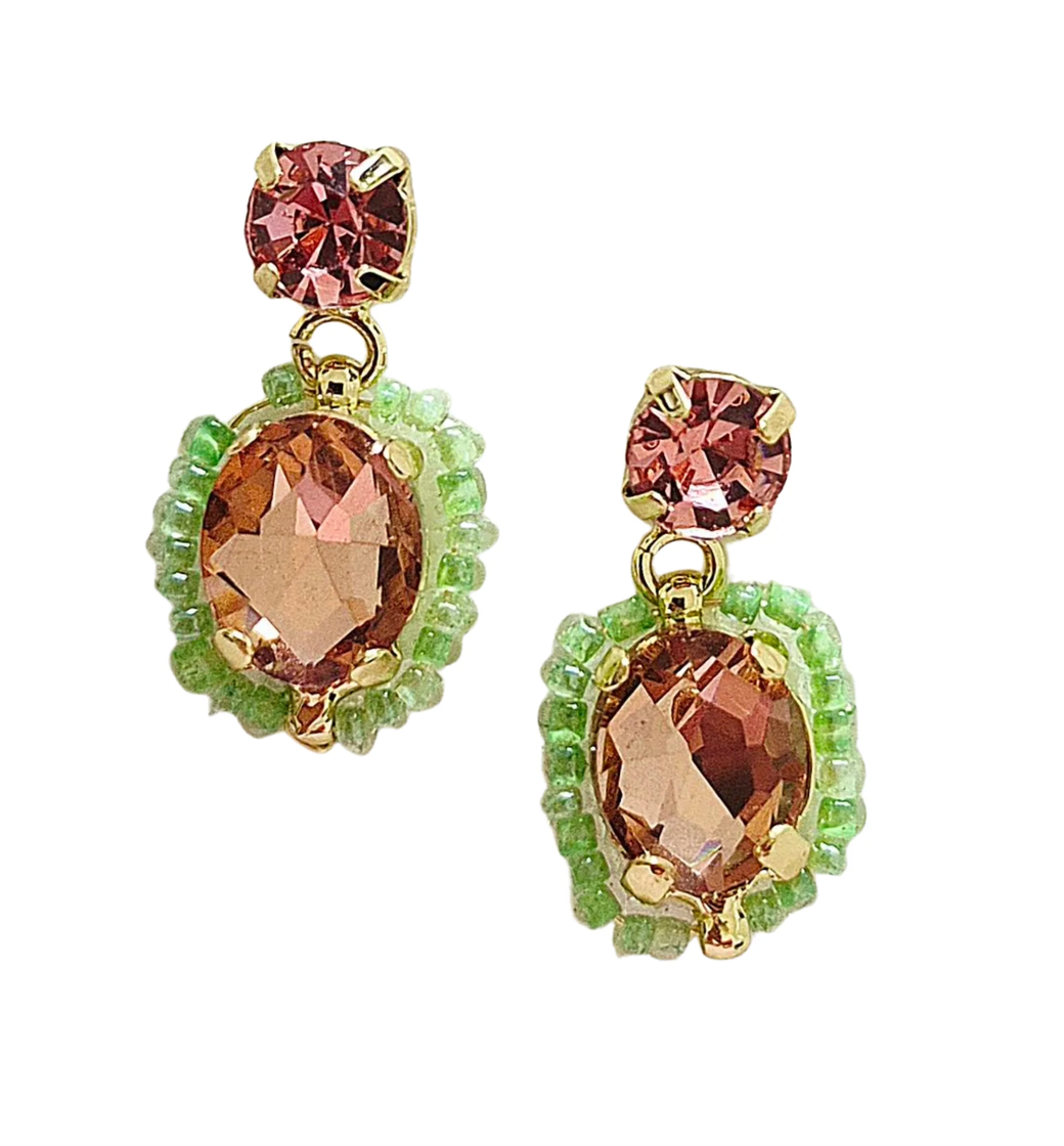 Statement Gem Earring