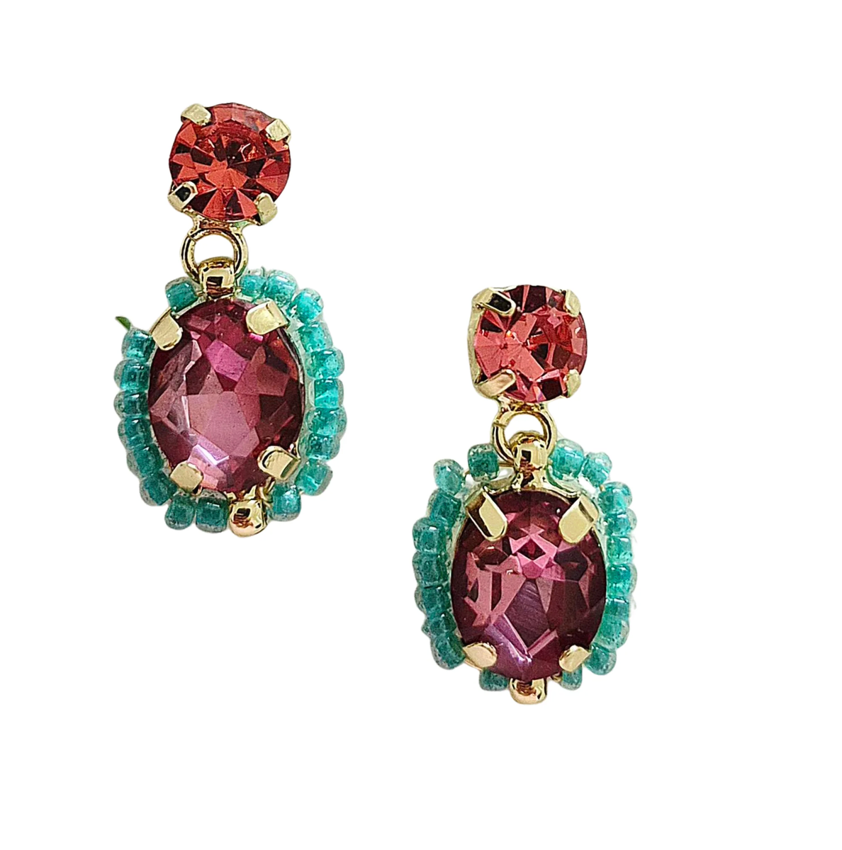Statement Gem Earring