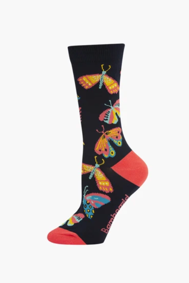 Womens Bamboo Socks - Butterflutters