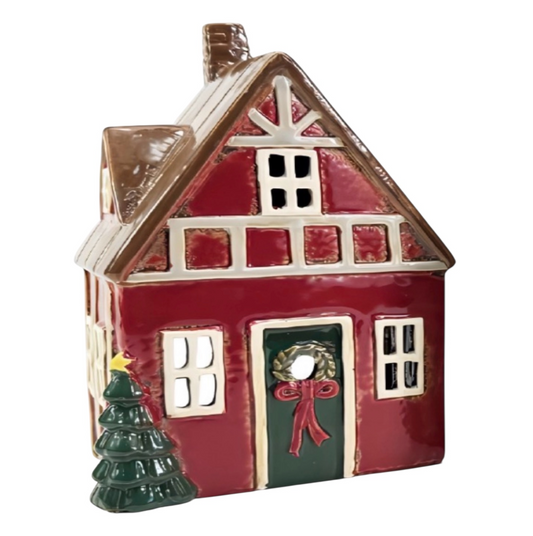 Red Christmas House