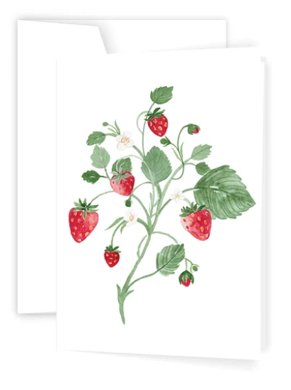 Strawberries Card