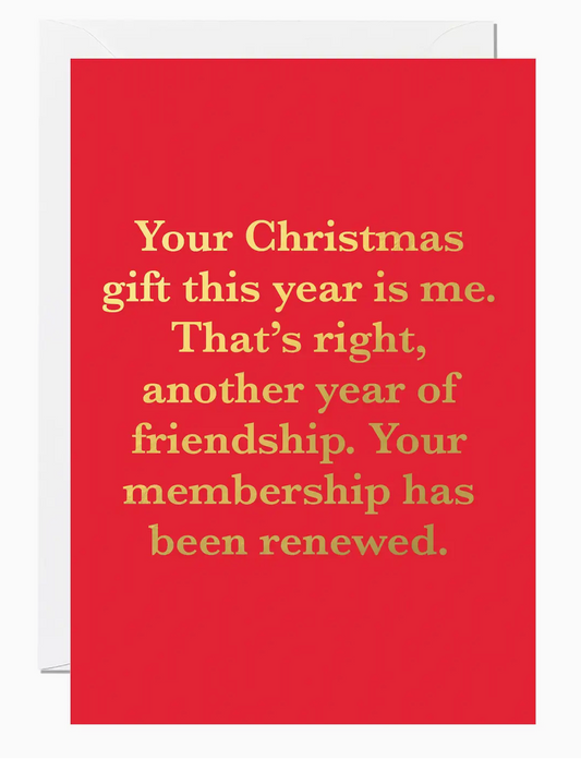 Christmas Grift - Greeting Card