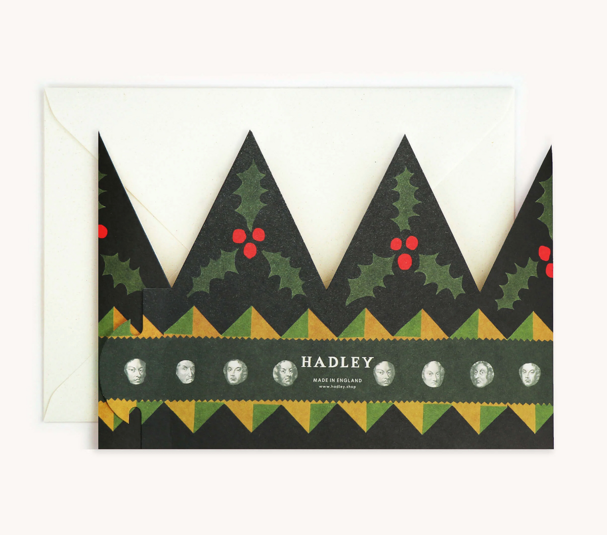 Bah Humbug Crown Card