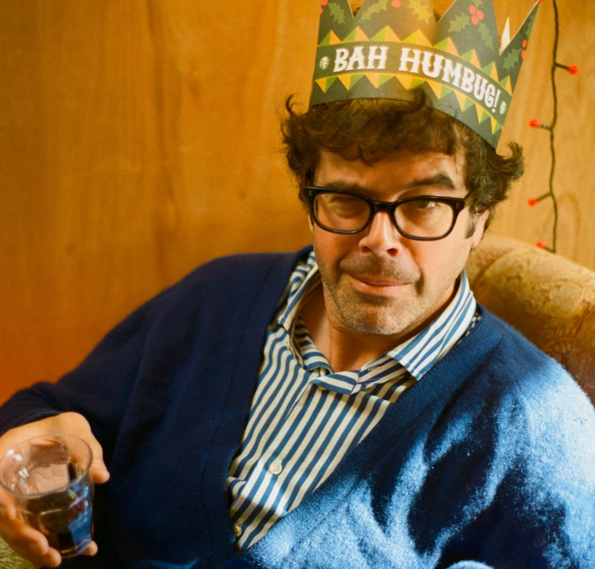 Bah Humbug Crown Card