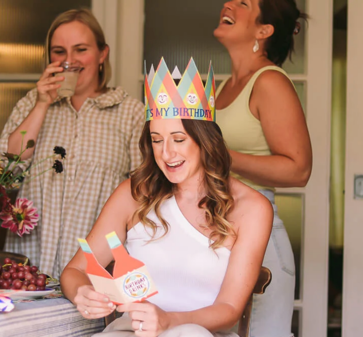 It's My Birthday Party Hat Card