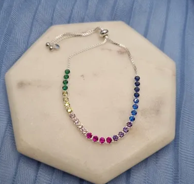 Cubic Adjustable Tennis Bracelet