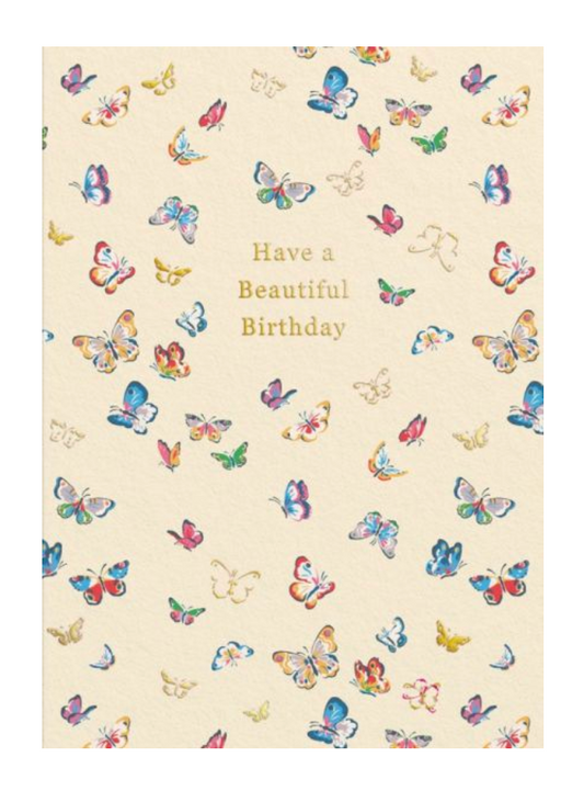 Birthday Beautiful Butterflies
