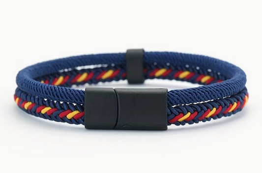 2 Strand Cotton Braided Bracelet