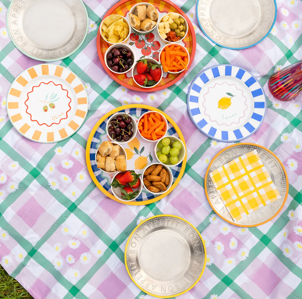 Bon Appetit Picnic Plate