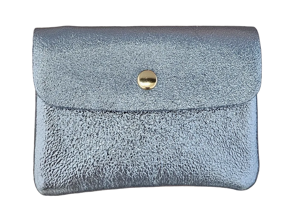 Coin Purse Metallic Sky