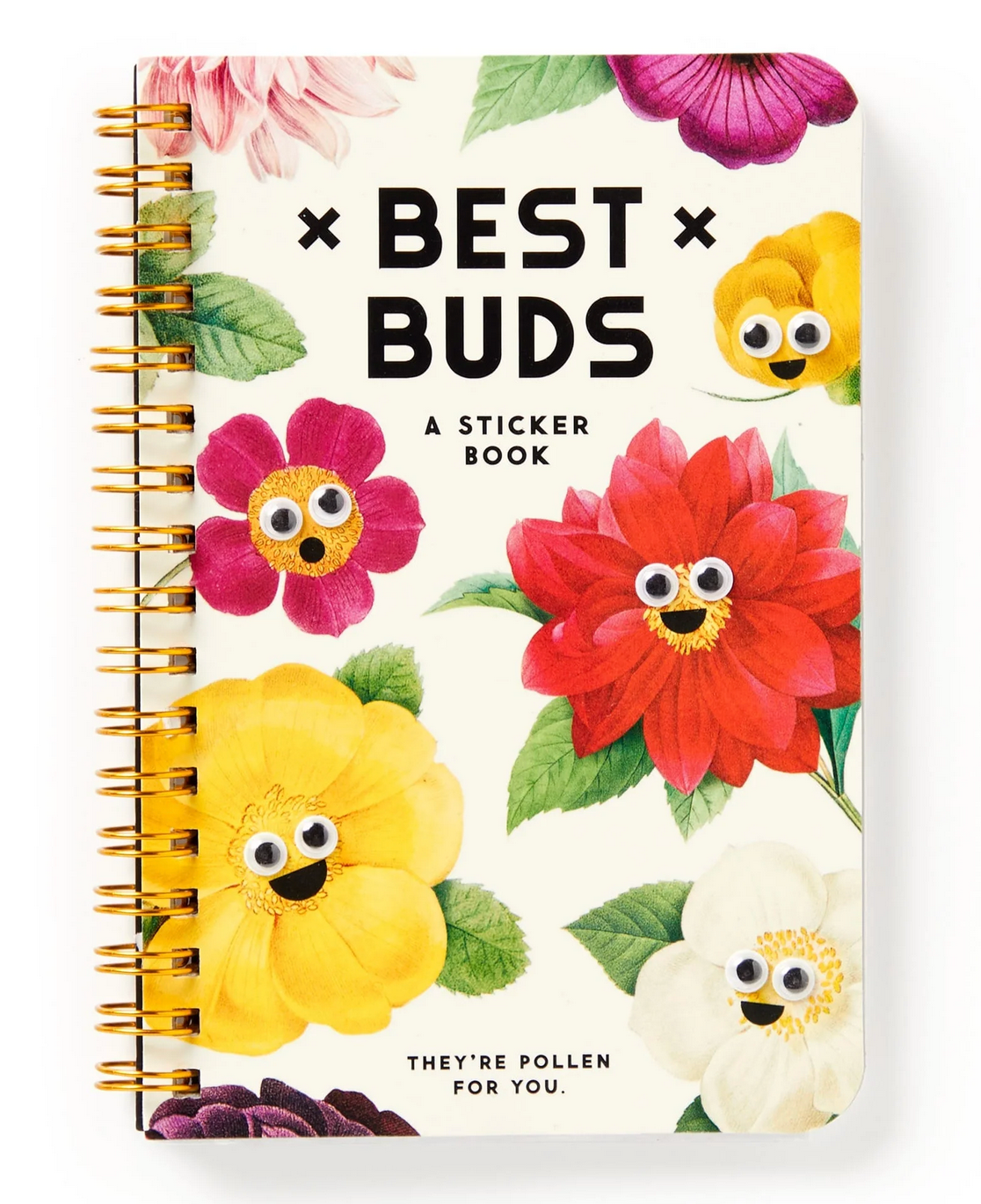 Best Buds Googly Sticker Book