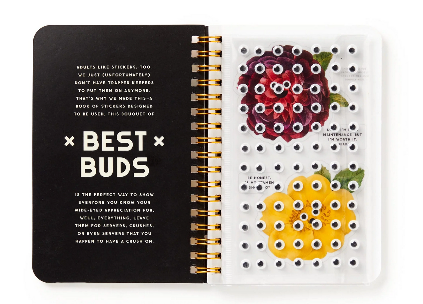 Best Buds Googly Sticker Book