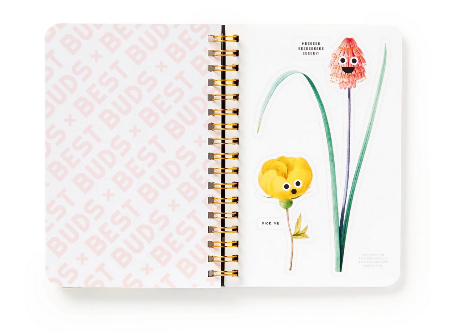 Best Buds Googly Sticker Book