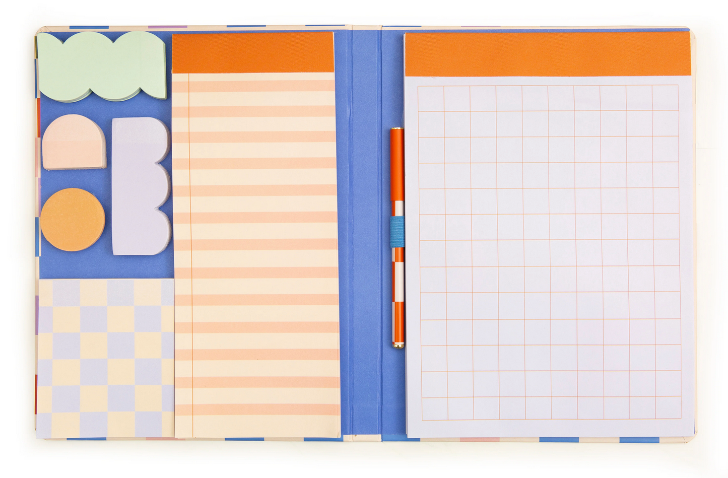Notepad with Sticky Notes Set and Pen